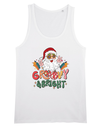 retro de Craciun - Groovy and bright White