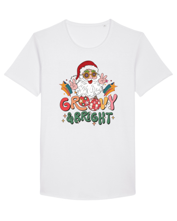 retro de Craciun - Groovy and bright White
