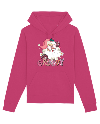 retro de Craciun - Groovy Disco Santa Raspberry