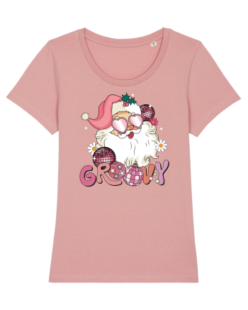 retro de Craciun - Groovy Disco Santa Canyon Pink
