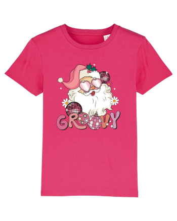 retro de Craciun - Groovy Disco Santa Raspberry