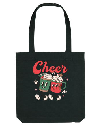 retro de Craciun - Have a cup of cheer Black
