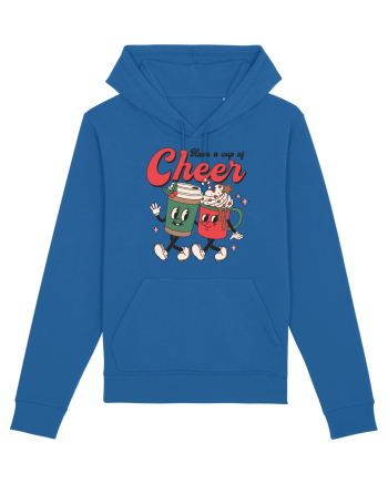 retro de Craciun - Have a cup of cheer Royal Blue
