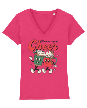 retro de Craciun - Have a cup of cheer Raspberry