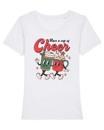 retro de Craciun - Have a cup of cheer White