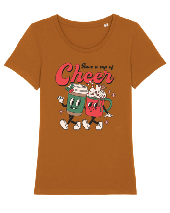 retro de Craciun - Have a cup of cheer Roasted Orange