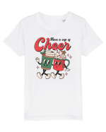 retro de Craciun - Have a cup of cheer Tricou mânecă scurtă  Copii Mini Creator