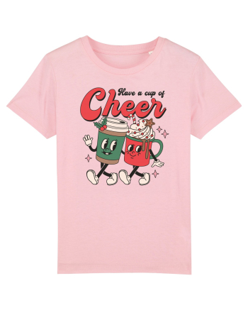 retro de Craciun - Have a cup of cheer Cotton Pink