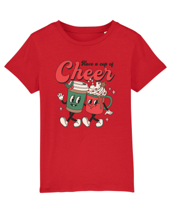 retro de Craciun - Have a cup of cheer Red