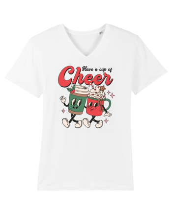 retro de Craciun - Have a cup of cheer White