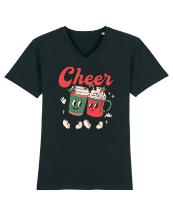 retro de Craciun - Have a cup of cheer Black