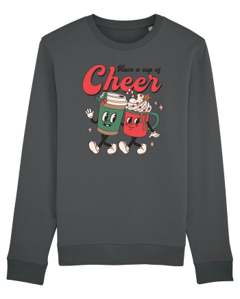 retro de Craciun - Have a cup of cheer Anthracite