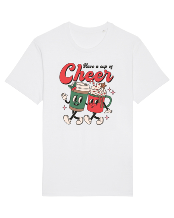 retro de Craciun - Have a cup of cheer White