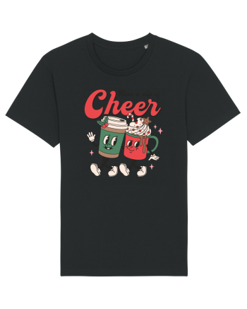 retro de Craciun - Have a cup of cheer Black