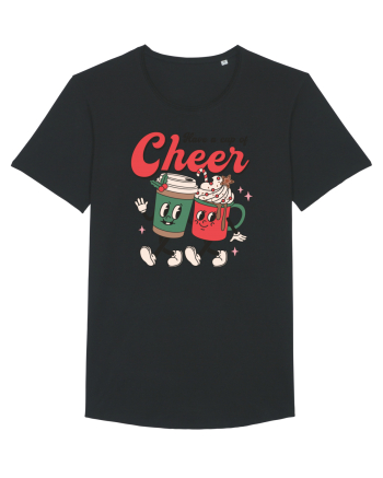 retro de Craciun - Have a cup of cheer Black