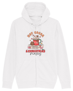 retro de Craciun - Hot cocoa and christmas movies Hanorac cu fermoar Unisex Connector