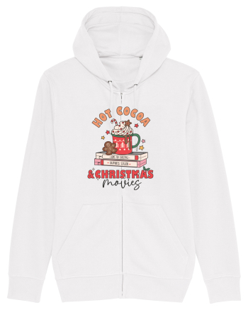 retro de Craciun - Hot cocoa and christmas movies White
