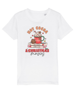 retro de Craciun - Hot cocoa and christmas movies Tricou mânecă scurtă  Copii Mini Creator