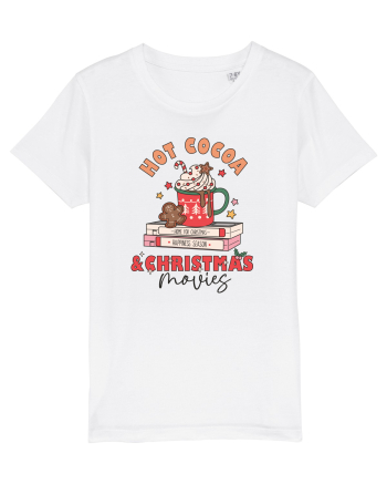 retro de Craciun - Hot cocoa and christmas movies White