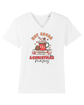 retro de Craciun - Hot cocoa and christmas movies White