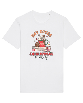 retro de Craciun - Hot cocoa and christmas movies White