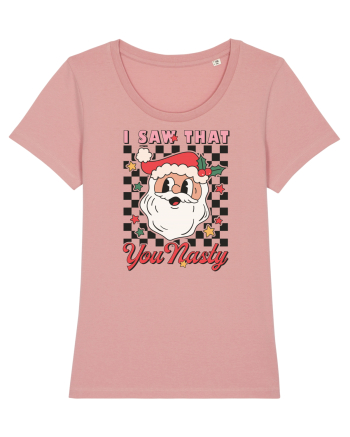 retro de Craciun - I saw that you nasty Canyon Pink