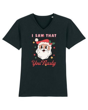 retro de Craciun - I saw that you nasty Black