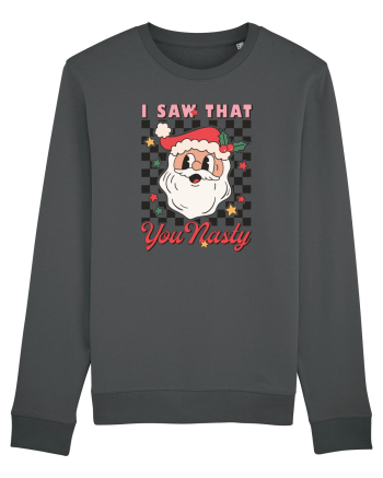 retro de Craciun - I saw that you nasty Anthracite