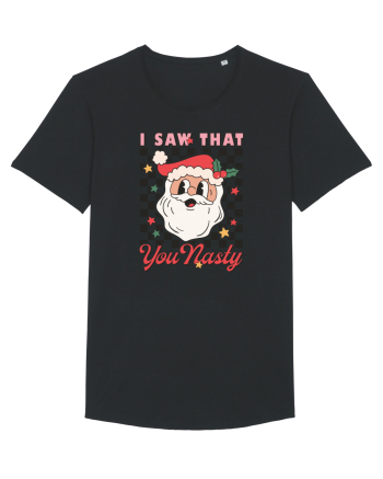retro de Craciun - I saw that you nasty Black