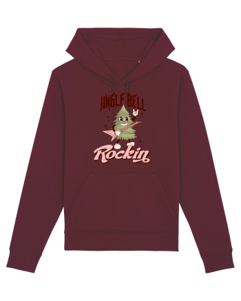retro de Craciun - Jingle bell rocking Burgundy