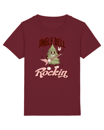 retro de Craciun - Jingle bell rocking Burgundy