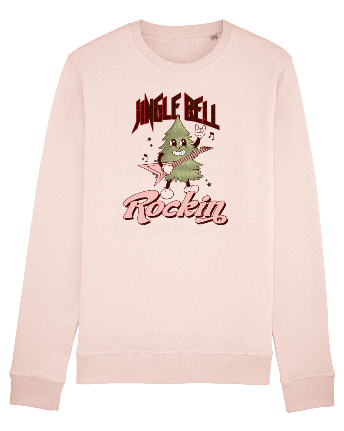 Bluză mânecă lungă Unisex Rise Candy Pink