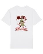 retro de Craciun - Jingle bell rocking Tricou mânecă scurtă Unisex Rocker
