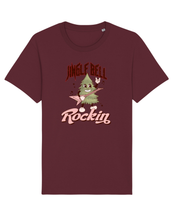 retro de Craciun - Jingle bell rocking Burgundy