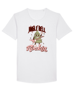 retro de Craciun - Jingle bell rocking Tricou mânecă scurtă guler larg Bărbat Skater