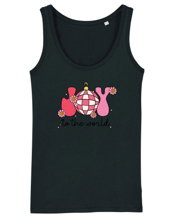 retro de Craciun - Joy to the world Black