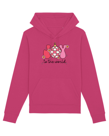 retro de Craciun - Joy to the world Raspberry