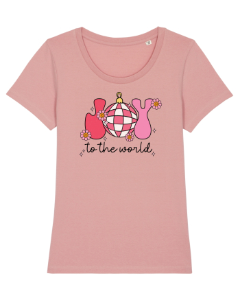 retro de Craciun - Joy to the world Canyon Pink