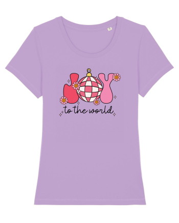 retro de Craciun - Joy to the world Lavender Dawn