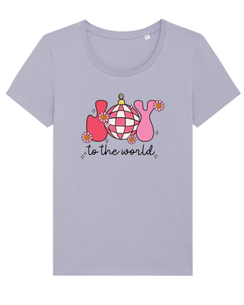 retro de Craciun - Joy to the world Lavender