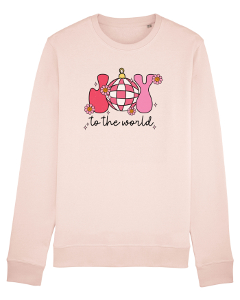 retro de Craciun - Joy to the world Candy Pink
