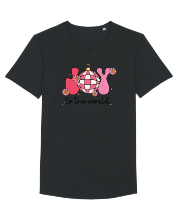 retro de Craciun - Joy to the world Black