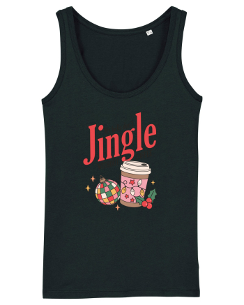 retro de Craciun - My bells do not jingle without coffee Black