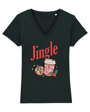 retro de Craciun - My bells do not jingle without coffee Black