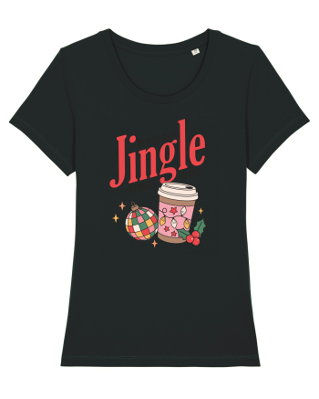 retro de Craciun - My bells do not jingle without coffee Black