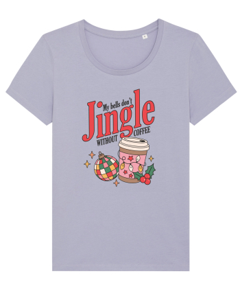 retro de Craciun - My bells do not jingle without coffee Lavender