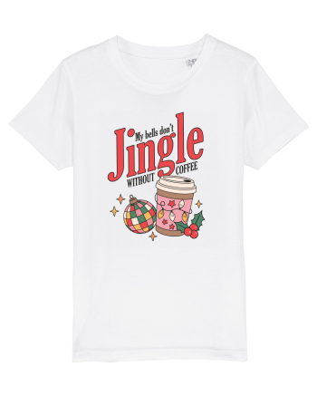 retro de Craciun - My bells do not jingle without coffee White