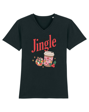 retro de Craciun - My bells do not jingle without coffee Black