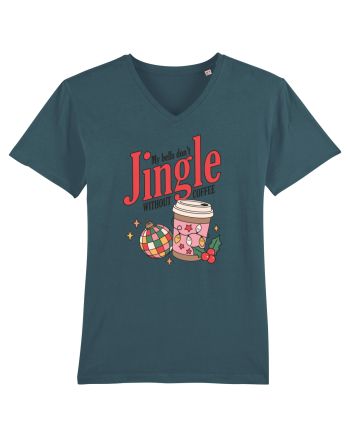retro de Craciun - My bells do not jingle without coffee Stargazer