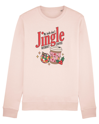retro de Craciun - My bells do not jingle without coffee Candy Pink